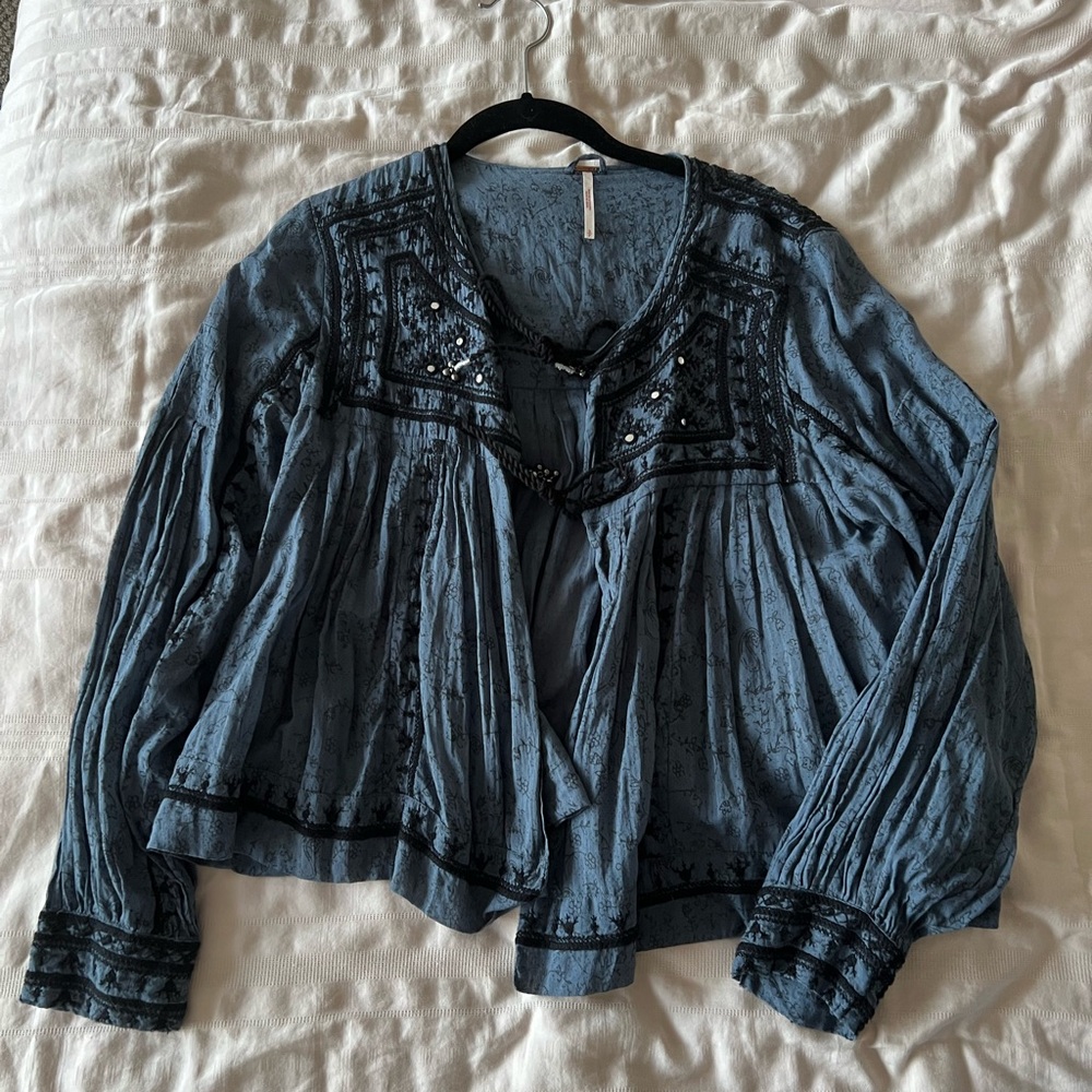 Free People Cover-Up with Embroidery and Beads